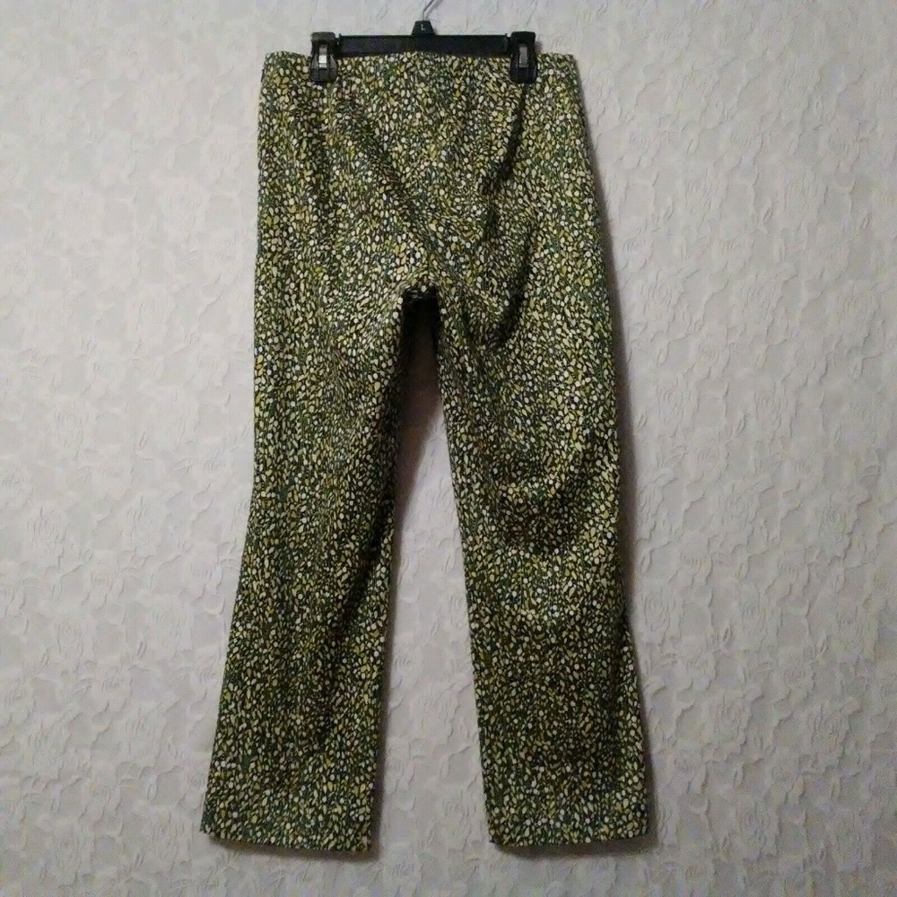Sigrid Olsen Cropped Pants Women's Sz 4 Petite - Picture 8 of 9